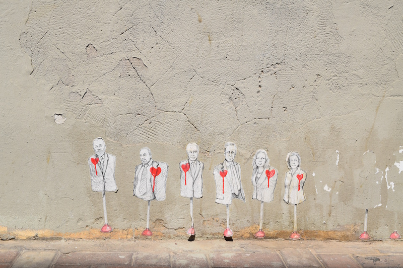 Illustration for article titled Touring Israeli Graffiti, From South Tel Aviv to the Syrian Border